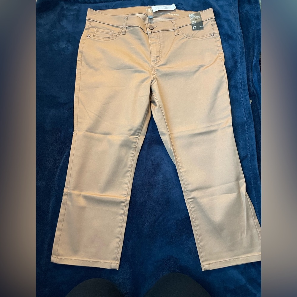 New York & Company Cropped Slim Leg Pants, Size 12.
